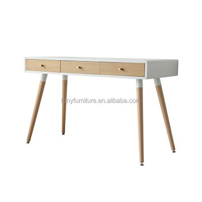 China Modern Modern Home Office MDF Computer Table Desk With Drawer for sale