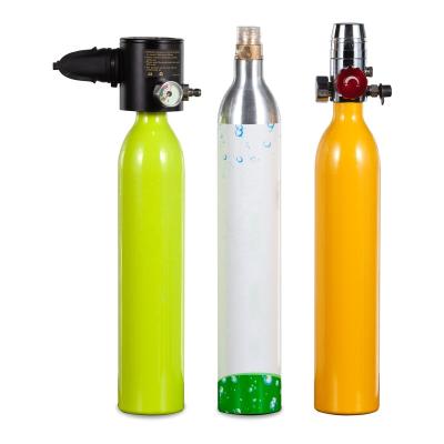 China BCD scuba diving scuba 12 liter scuba tank carbon fiber aluminum gas cylinder for sale