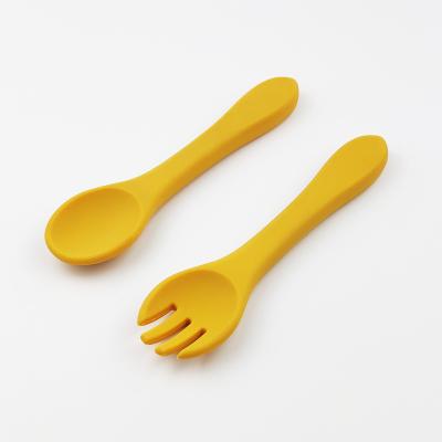 China BPA Free Custom Silicone Baby Spoon BPA Free For Feeding Meal For Kids Toddlers for sale