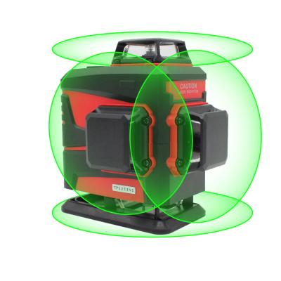 China 4D Rotating And 4D Cone Green Beam Self Leveling Laser 360 Degree Horizontal And Vertical 16lines Laser Level Laser Levels for sale