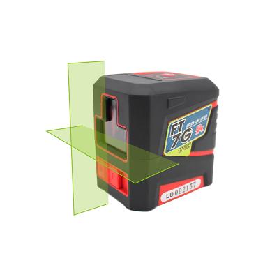 China New Design 1V+1H Self-Leveling 2 Line Laser Level Green Compact 1V1H Lasers for sale