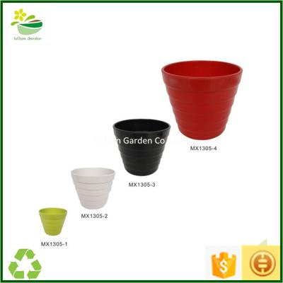 China High Quality Garden Home Decoration Melamine Pots For Plant Flower Containers Wholesale for sale