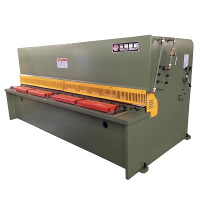 China Shearing Machine 6 Mm Sheet Metal Cutting Machine QC12Y-6x2500 Hydraulic Metal Cutter for sale