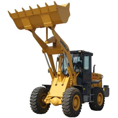 China Construction worksÂ   WORLD W136 3 Ton Small Wheel Loader, bucket size 1.8m3 for sale