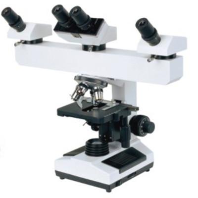 China BA304 Multi-viewing 3 Heads Biological Teaching Microscope/Multi-viewer Teaching Microscopy for sale