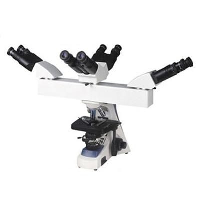 China BA408 Multi-Viewers Demontration Microscope/4-perons viewing Teaching Microskopy for sale