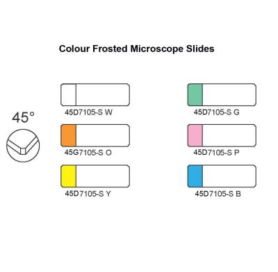 China Colour Micoscope Slide for sale