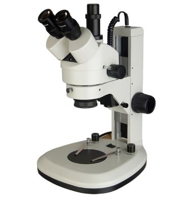 China SXL7045J3T Trinocular 0.7x-4.5x stereoscopic zoom microscope/Industrial inspection mikroskop for sale