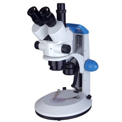 China NSZ7045L2T 7x-45x Trinocular Zoom Stereomicroscope /Industrial zoom stereo Mikroskcop with LED lamp for sale