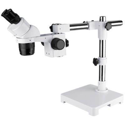 China XTW24B1 20x&40x Binocular single and double Boom Stand Mikrskop/Step Stereo Microscope/ Arm Microscopy for inspection for sale