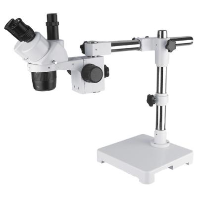 China XTW24T1 20X&40X Trinocular Stereo  Boom Stand Mikroskop Single-arm/ repairing stereo Workshop Microscopy for sale