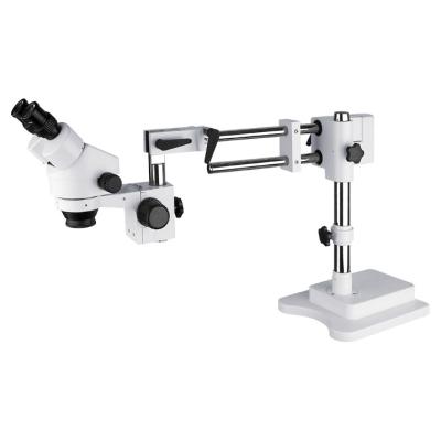 China XTWB2 7X-45X Boom Stand Mount Zoom Microscope/Cell phone repair Mikroskopy/Universal Microsckop for sale