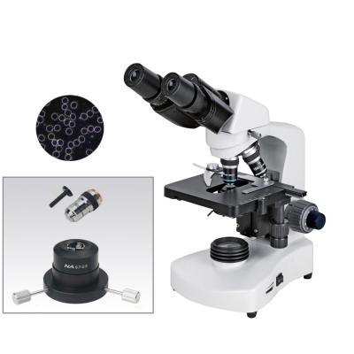 China Good Quality Affordable Price Binocular Biological Darkfield Microscope for Live Blood/Dark field Microscopy for sale