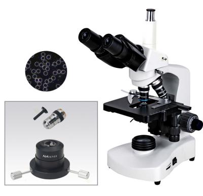 China 40X-1000X Professional Trinocular Dark Field Microscope for Live Cells Analysis/dark field mikroskop for sale