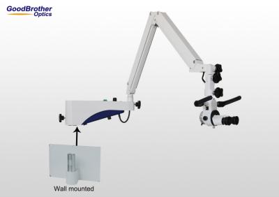 China NSX103W Portalbe binocular Wall Mount Dental Microscope with Beam Splitter and CCD Camera/precision surgical microscopy for sale