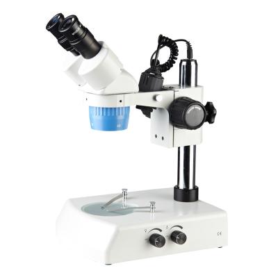 China NXT24B2 20X&40X turret objective top and down light stereomicroscope/students microscopy for coin and for sale