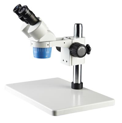 China NXT24B3 20X&40X  large base stereo microscope for industrial inspection on pillar stand for sale