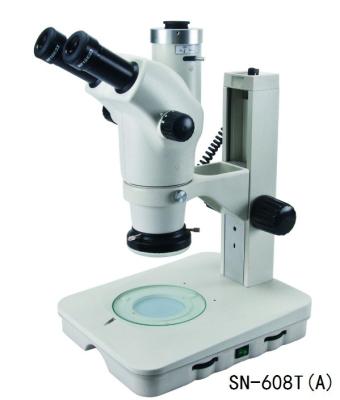 China Zoom stereo wide range observation with0.6X-5X workingdistance 115 industryassembling & inspection trinocular microscope for sale