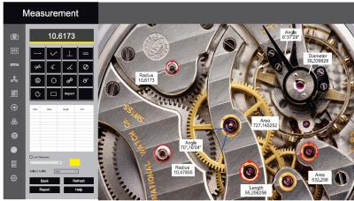 China new generation image analysis software, meant for metallurgist and material scientist for analyzing Caliper dimensions for sale