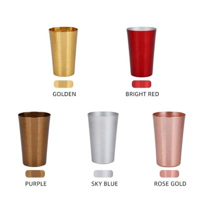 Κίνα Wholesale Disposable Mugs Customizable Nordic Cup Gold Beer Coffee Mug Travel Customs Mugs With Logo προς πώληση