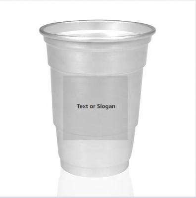 Κίνα 500ML Disposable Tumbler Cup Disposable Beer Mug Aluminum Metal Camping Sublimation Party Custom Reusable Mugs προς πώληση