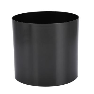 China Large Size Cylinder Aluminum Single Candle Holder Jar Decoration Decorative Candle Vessel Te koop