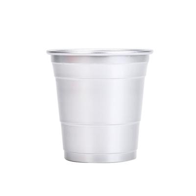 중국 Contemporary Manufacturers Selling Disposable Aluminum Coffee Cups 7 Ounce Solid Color Not Easy Discolor Disposable Cups 판매용