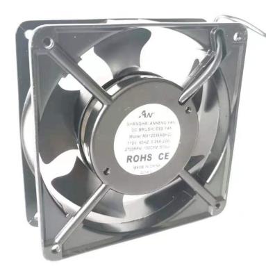 China Refrigeration machine ventilation ac fan axial condenser fan 120*120*38mm 110v 220vac 380vac for cooling refrigeration for sale