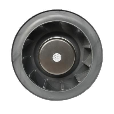 China Radial Suction Fan 220mm 24v 48v 0-10V/PWM Control 100W Fan DC Centrifugal Fan DC 2 Years Support CE ROHS Plastic Hotels Restaurant OEM Online for sale