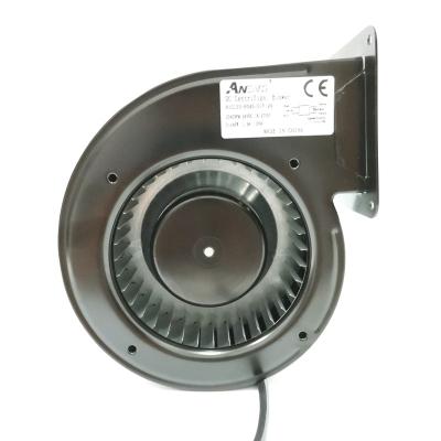 China EC Single Motor Air Suction 133mm Intake Fan 12v 24v 48v DC Blower Centrifugal Fan For Exhaust Fan Blowing Ventilation Air Machine for sale