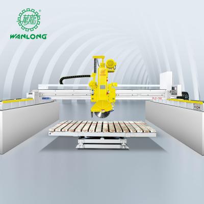 China Factory Supply WANLONG PLC700 Laser Bridge Industrial Stone Cutting Machine Commercial Stone Cutting Machine for sale