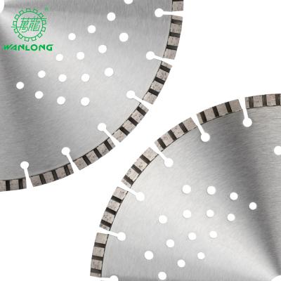 China Wanlong Super Quality 14 Inch Concrete Diamond Saw Blades 5/8in for sale