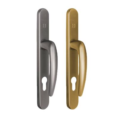 China Modern Door Handle Knob Key Lock Set For Market Supply Aluminum High End Aluminum Door Accessories for sale