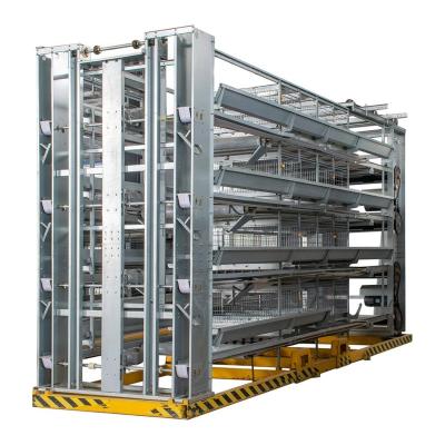 China Farms H Frame Layer Chicken Cage System For Chicken Farm Fully Automatic Layer Raising Equipment for sale