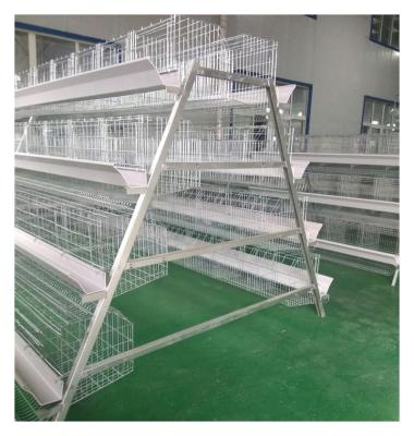 China Wholesale HIGHTOP Automatic Chicken Cage Egg Chicken Cage Battery 4 Layers Full Automatic Chicken Cage for sale