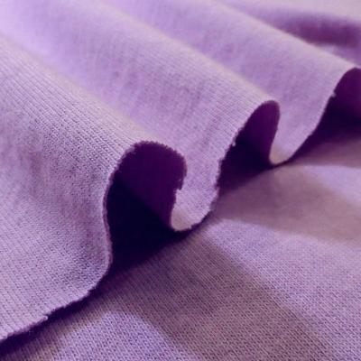 China High Quality Mid Weight Wrinkle Cotton Face Tank Top Plain Resistant Fabric Hot Sale In Purple Color 180 GSM Knitted For Women for sale