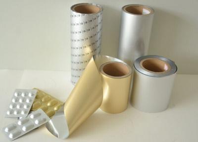 China Cold Formable Alu Foil / Alu Alu foil Pharmaceutical Blister Packing Alu Foil Roll for sale