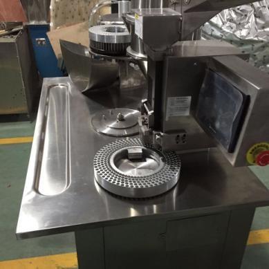 China Easy Opearted Semi Auto Capsule Filling Machine Herb Capsule Filling Machinery for sale