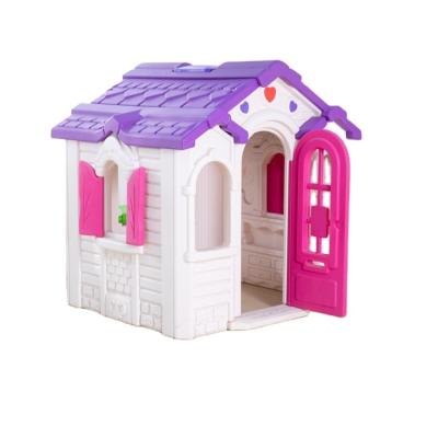 China Plastic Playground Wholesale Customized Good Quality Small Kids Plastic Play House for sale