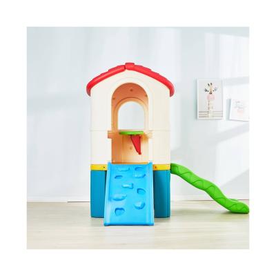 China Plastic Children's Favorite Indoor Playground Big Slides And Kids Playground Slide For Sale for sale