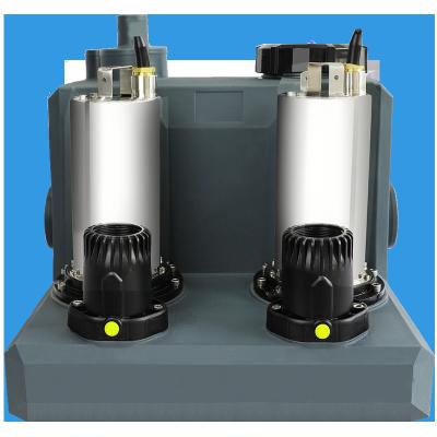 China Double Macerator Sewage System Commercial Pump Buildings AIZL 750W Marine Toilet Bathroom Disposal Laundry for sale