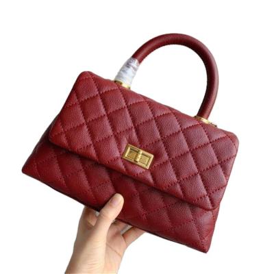 China Fashion Designer Cocos Handbags Shoulder Messenger Bags Ladies Solid Color Luxury Genuine Leather Purses and Handbags for sale