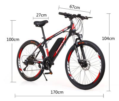 China New design standard and popular electric dirt bike mountain electric bicycles for sale