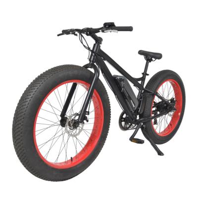 China Factory 48V 500W ALLOY standard direct view fat bike ebike 26 inch cruiser power big fatbike electric bike 48v for big man EU for sale