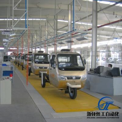 China motor bike car tricycle/customized motorcycle/electric bicycle assembly line production line conveyor to product line for sale