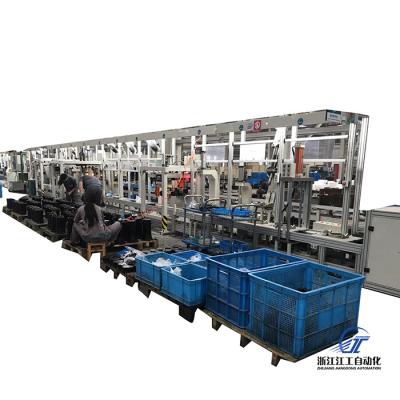 China Assembly Line Pipe Conveyor Carrier Line Between 29m Production Conveyor JOHNSKUNG Set Pump for sale