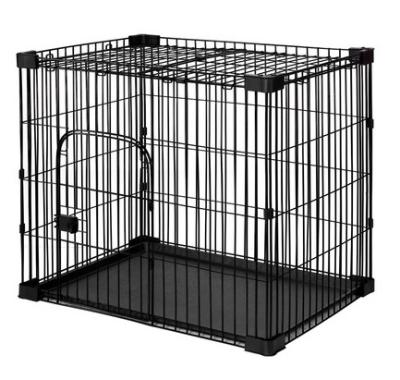 China Factory Supply Steel Wire Dog Cage Indoor Pet Dog Crate Small Animal Carriers and Houses for sale