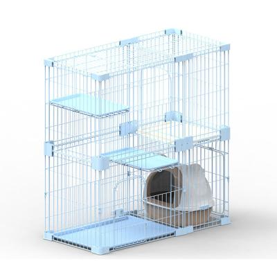 China Large viable Cat Cage High Quality playpen with 3-5 millimeters wire thickness for sale