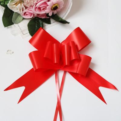 China New pp. Competitive Pure Plastic Color Gift Wrap Ribbon Wedding Decoration Butterfly Bow Christmas Pull String Ribbon Bow for sale