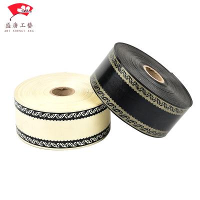 China Wholesale High Quality Disposable Gift Card Iridescent Decoration Wedding Party Bow PP Ribbon Edging Roll for sale